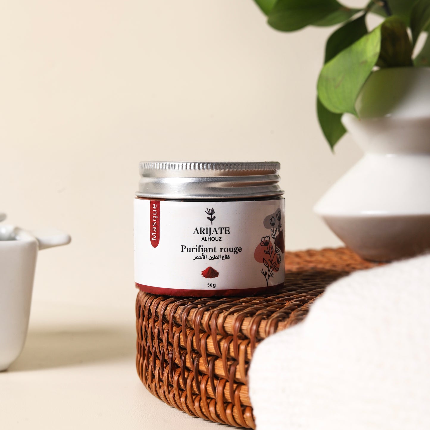 Red Clay Mask Ariajte 50 gr