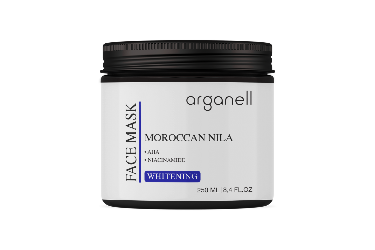 Arganell Brightening Face Mask Nila, AHA dan Niacinamide 250 gr